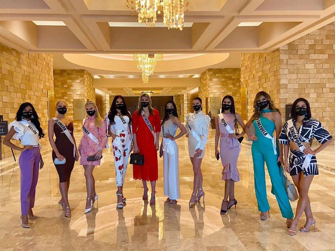 Andrea with all beauty pageants