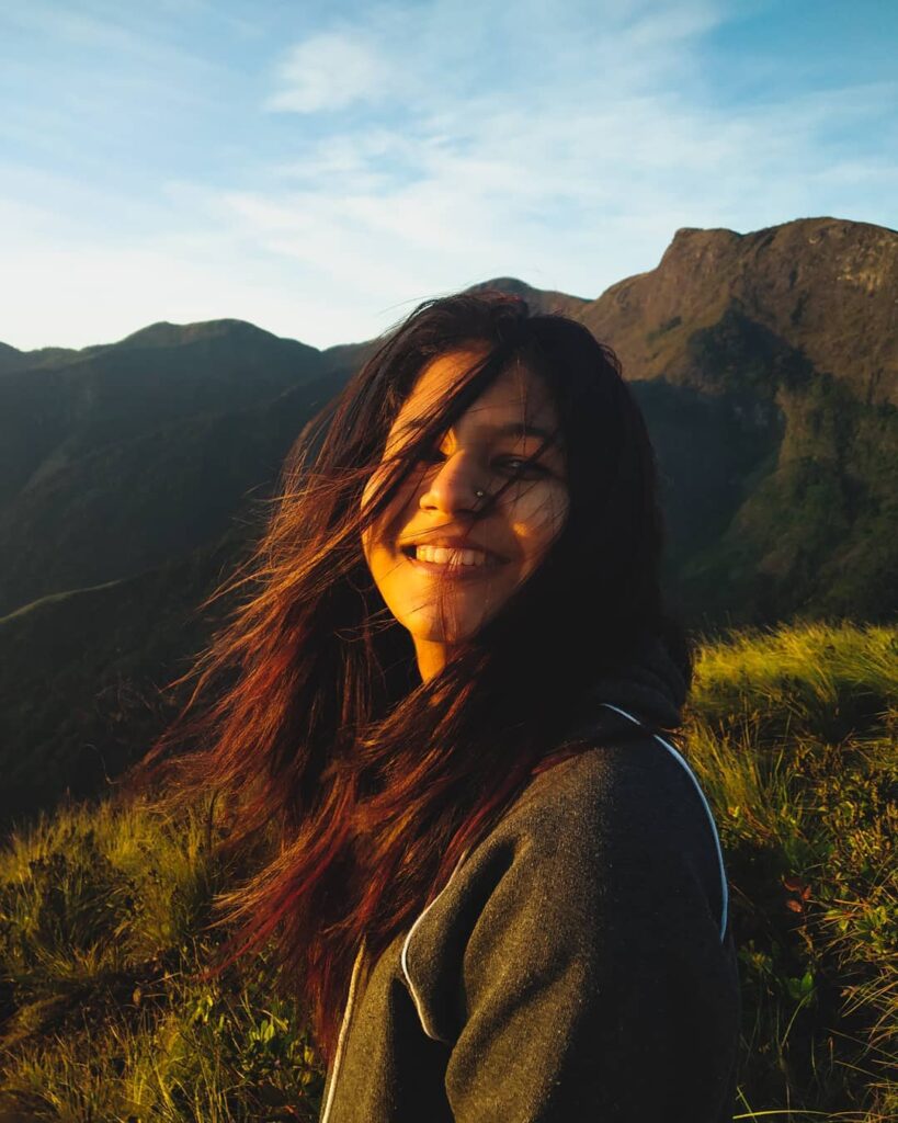 Juhi Rustogi travelling and trekking