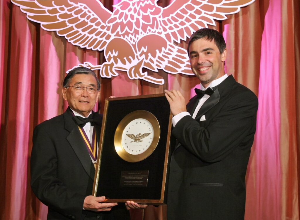 Larry Page received award