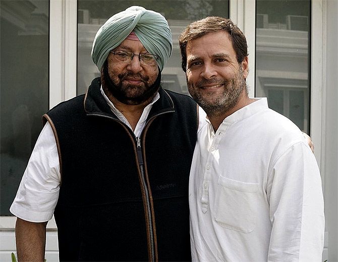 Captain Amarinder Singh meet Rahul Gandhi