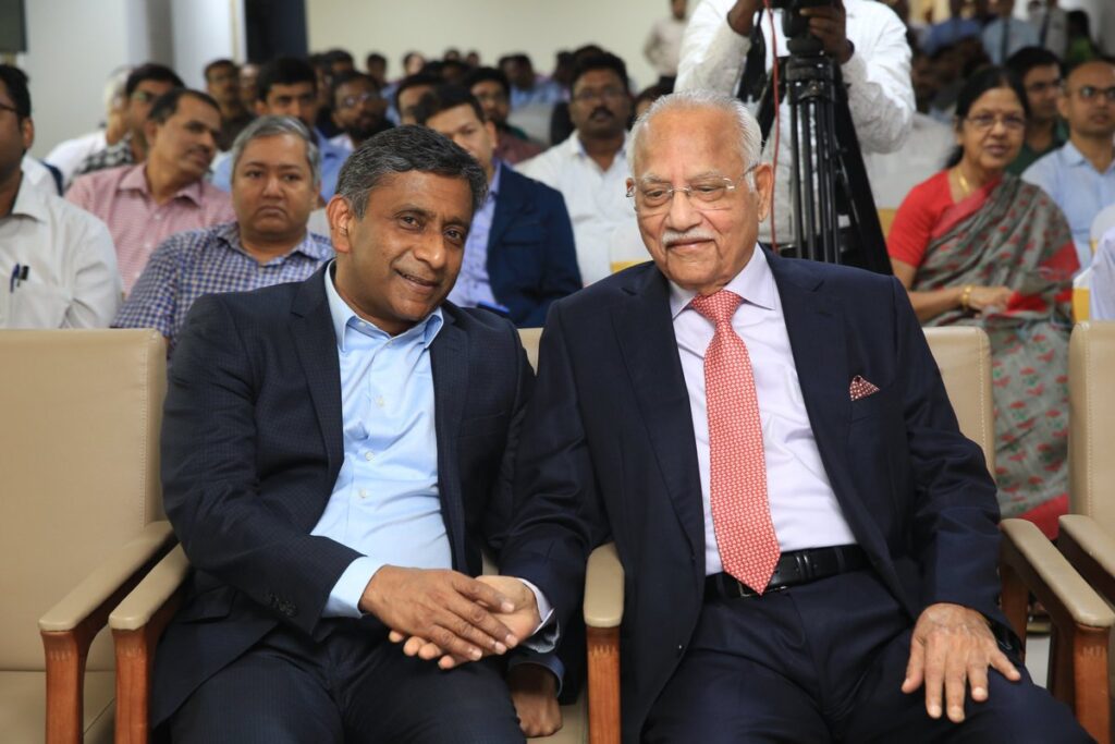 Dr Mohamed Rela with Apollo Proto Cancer Centre chairman Dr. Pratap C Reddy