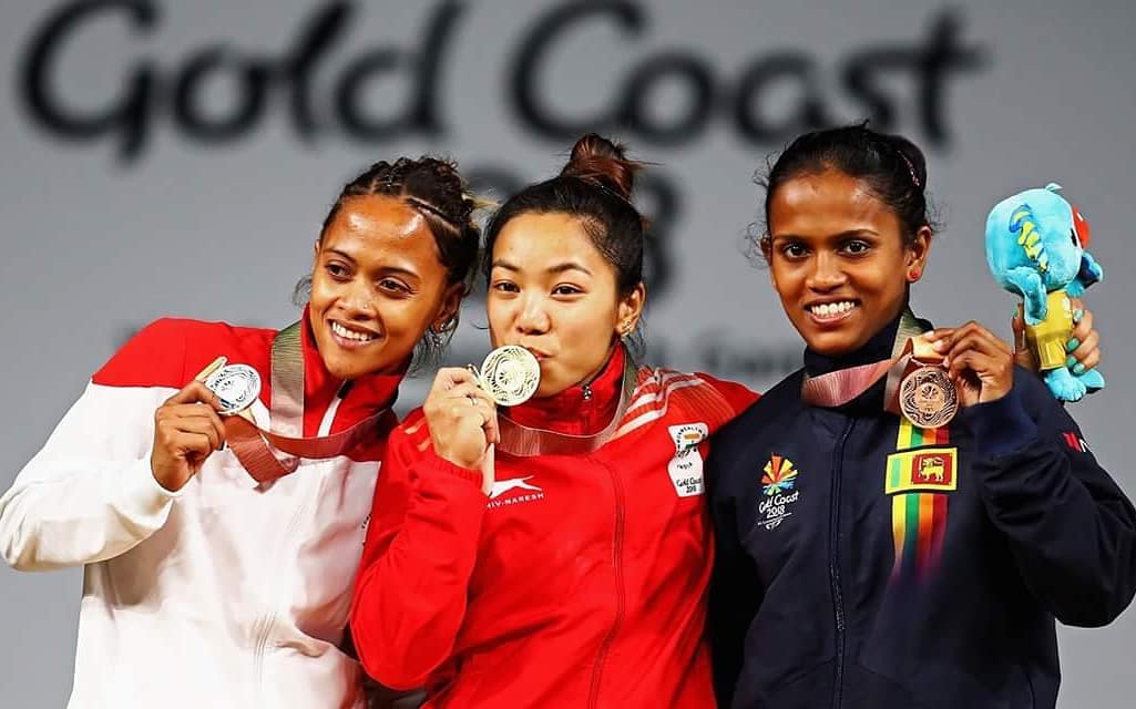 Saikhom Mirabai Chanu won medal at 2018 Gold Coast Commonwealth Games