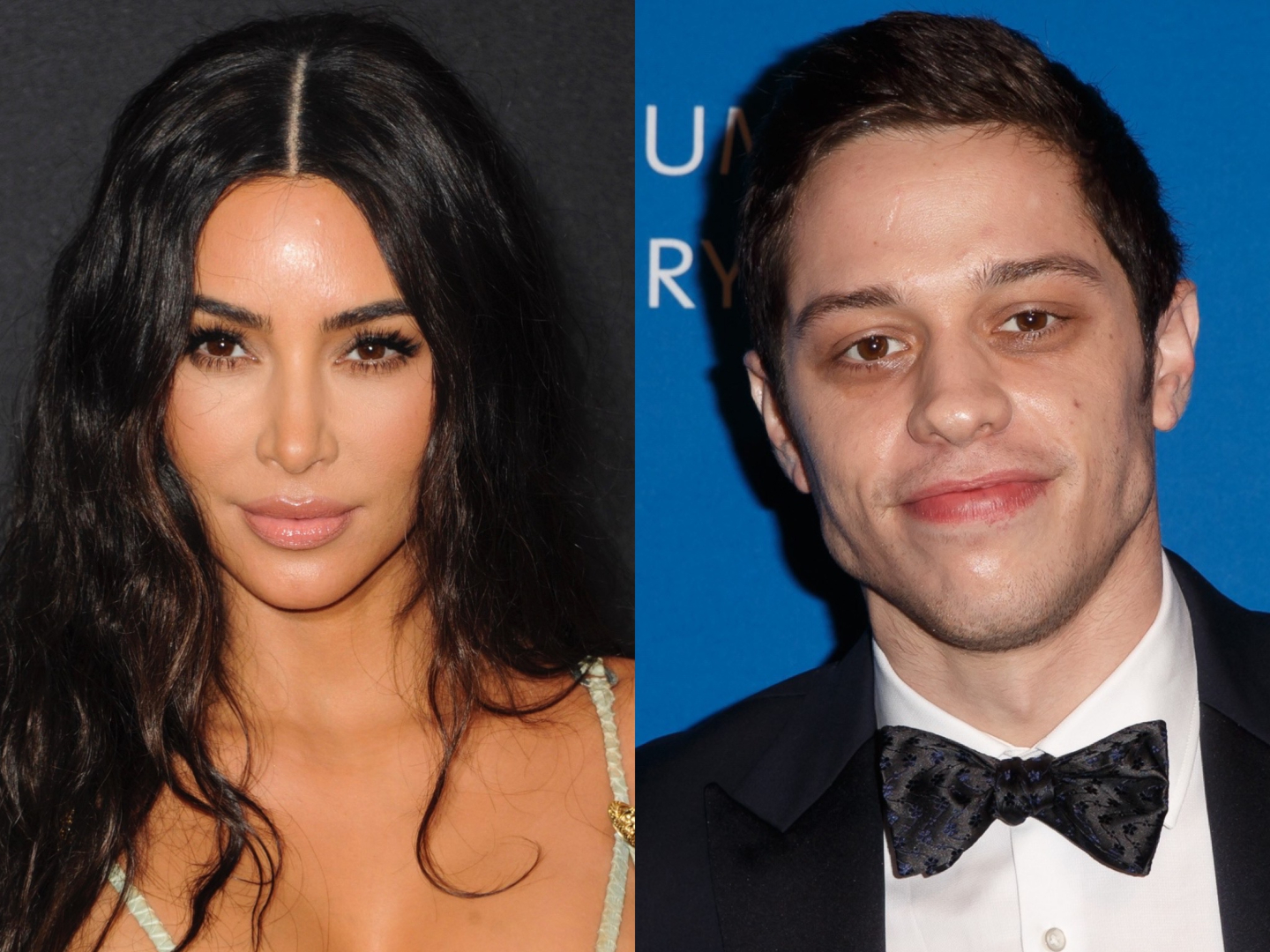 Kim Kardashian and Pete Davidson