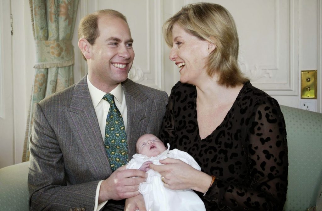 Lady Louise Windsor's childhood