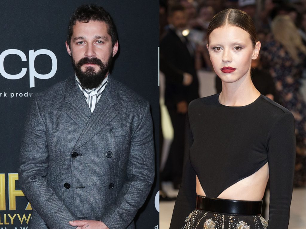 Mia Goth and Shia LaBeouf