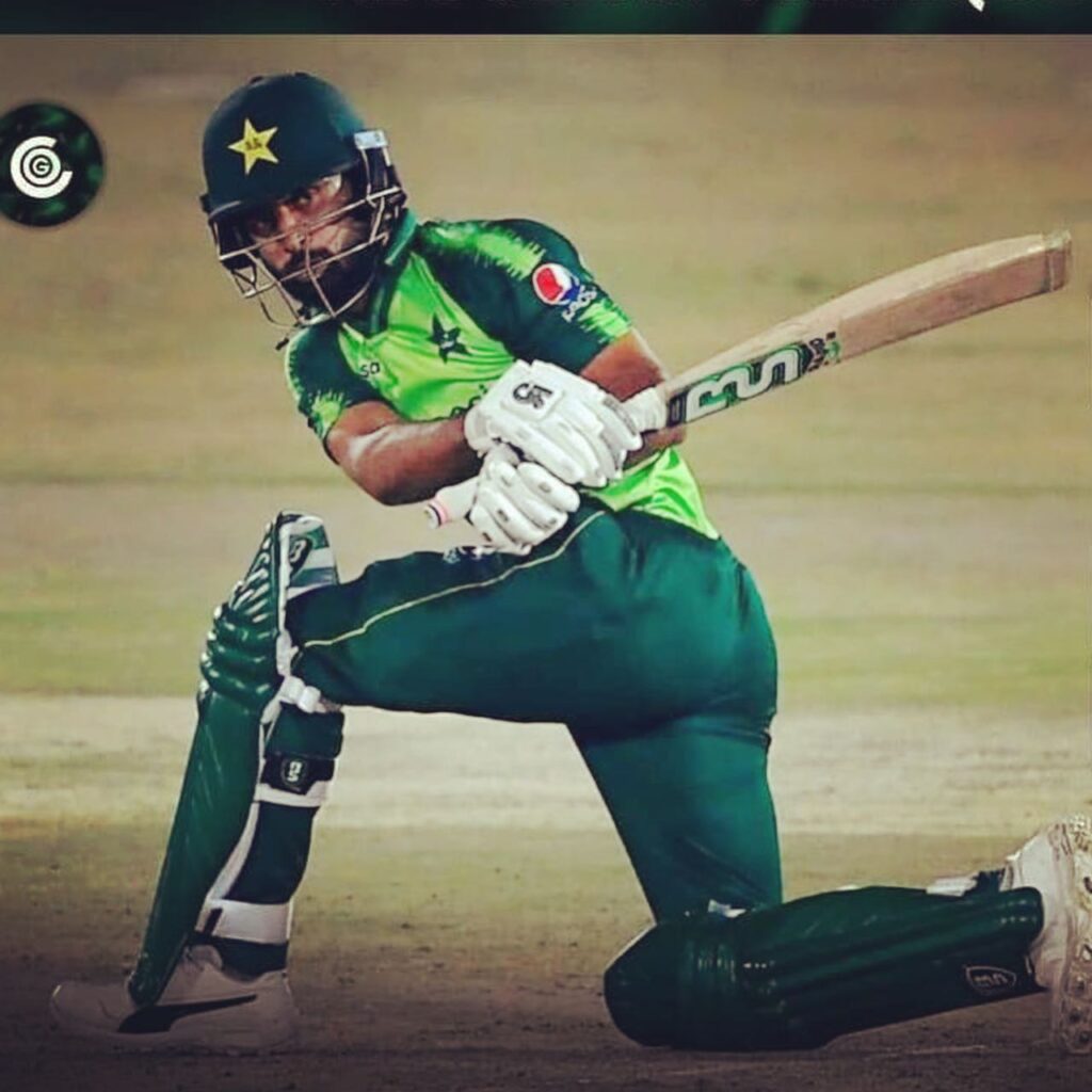 Abdullah Shafique played match in International cricket