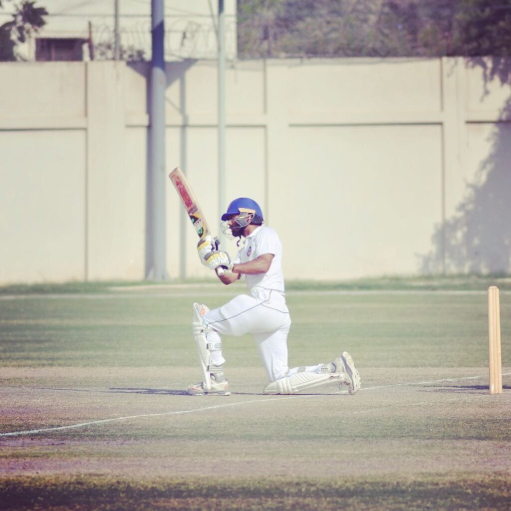 Abdullah Shafique played well in domestic cricket match