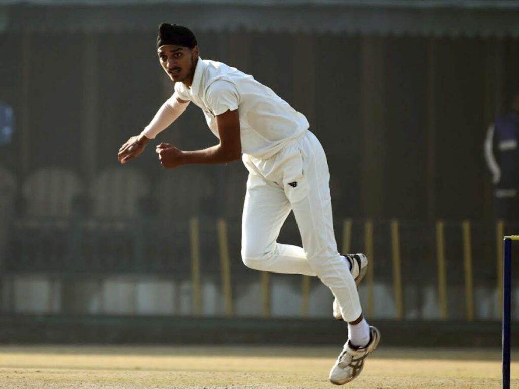 Arshdeep Singh bowling style in domestic cricket