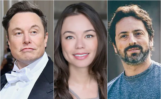 Elon musk rumours with Sergey Brin wife