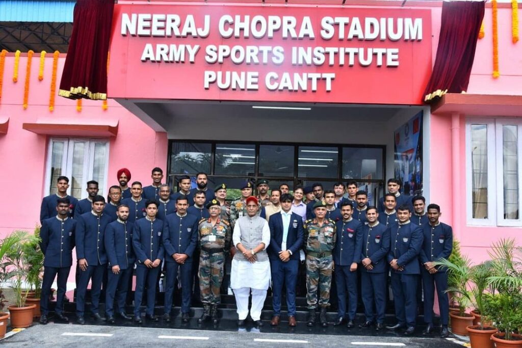 Neeraj Chopra Stadium for Army Sports Institute in Pune Cantt
