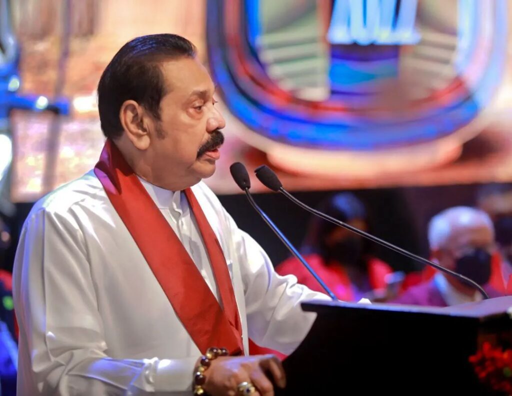 Rajapaksa at Oxford College of Business Ceremony