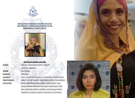 Zalina Azman police custody details
