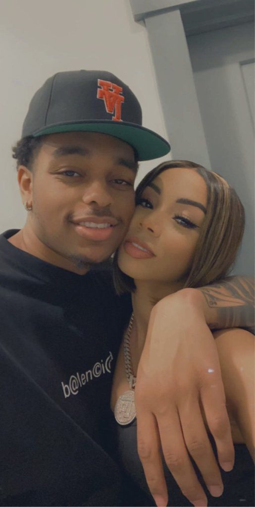 Brittany Renner and Pj washington