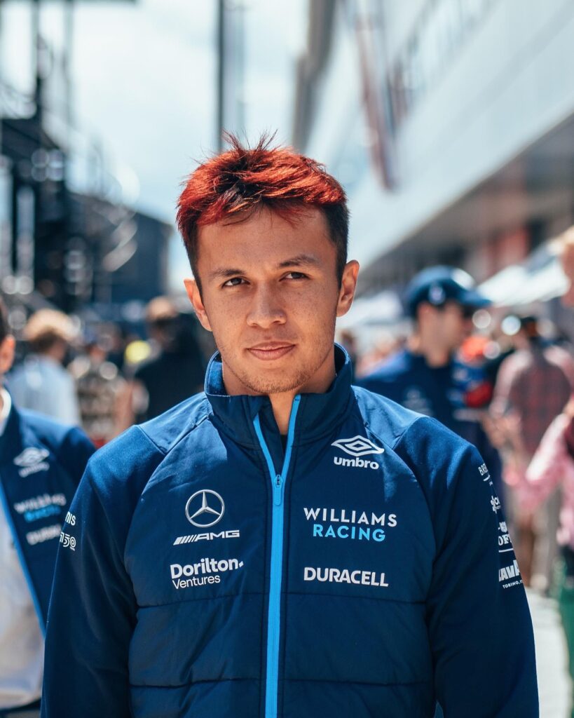 Alex Albon contract with Williams for 2023