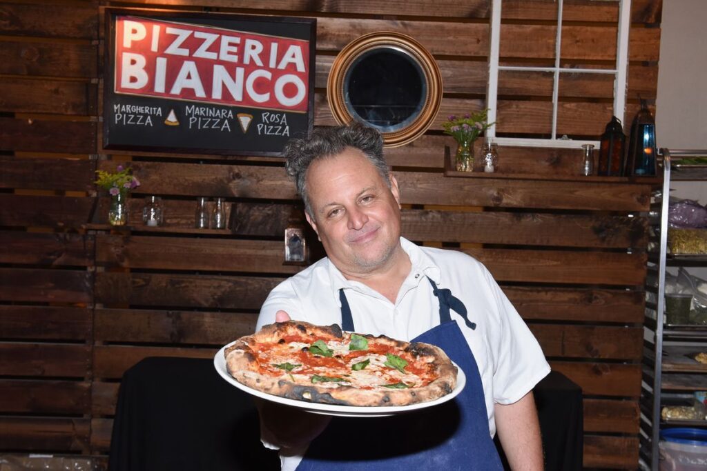 Chris Bianco in his restaurant Pizzeria Bianco