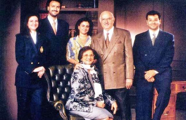 Cyrus Mistry with his family