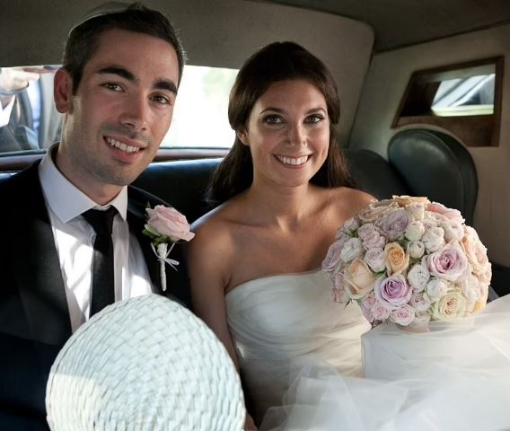 Joelle with her husband Jonathan Rich