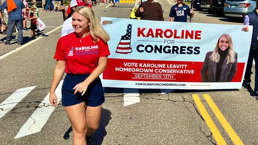 Karoline campaign for voting