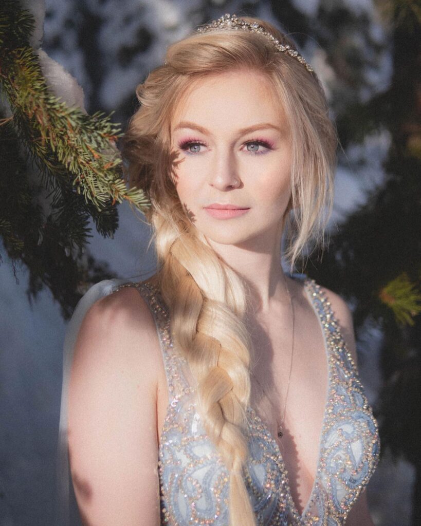 Kris Collins Frozen Queen Fantasy shoot