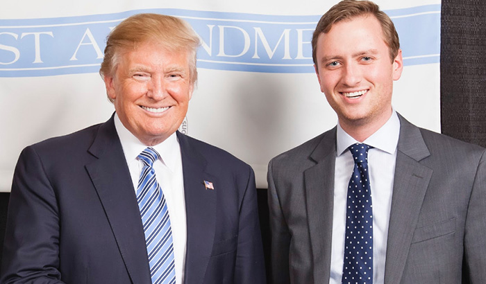 Matt with Ex-President Donald Trump