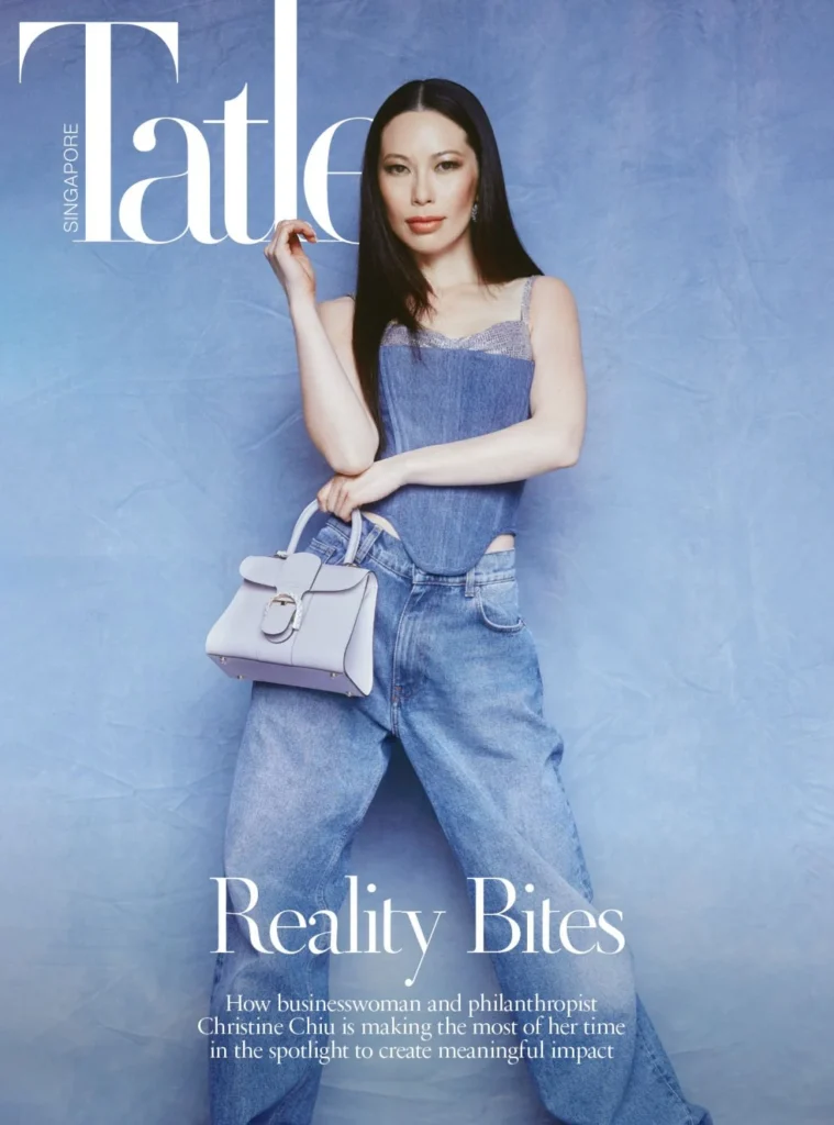 Christine featured in Tatler Hongkong magazine