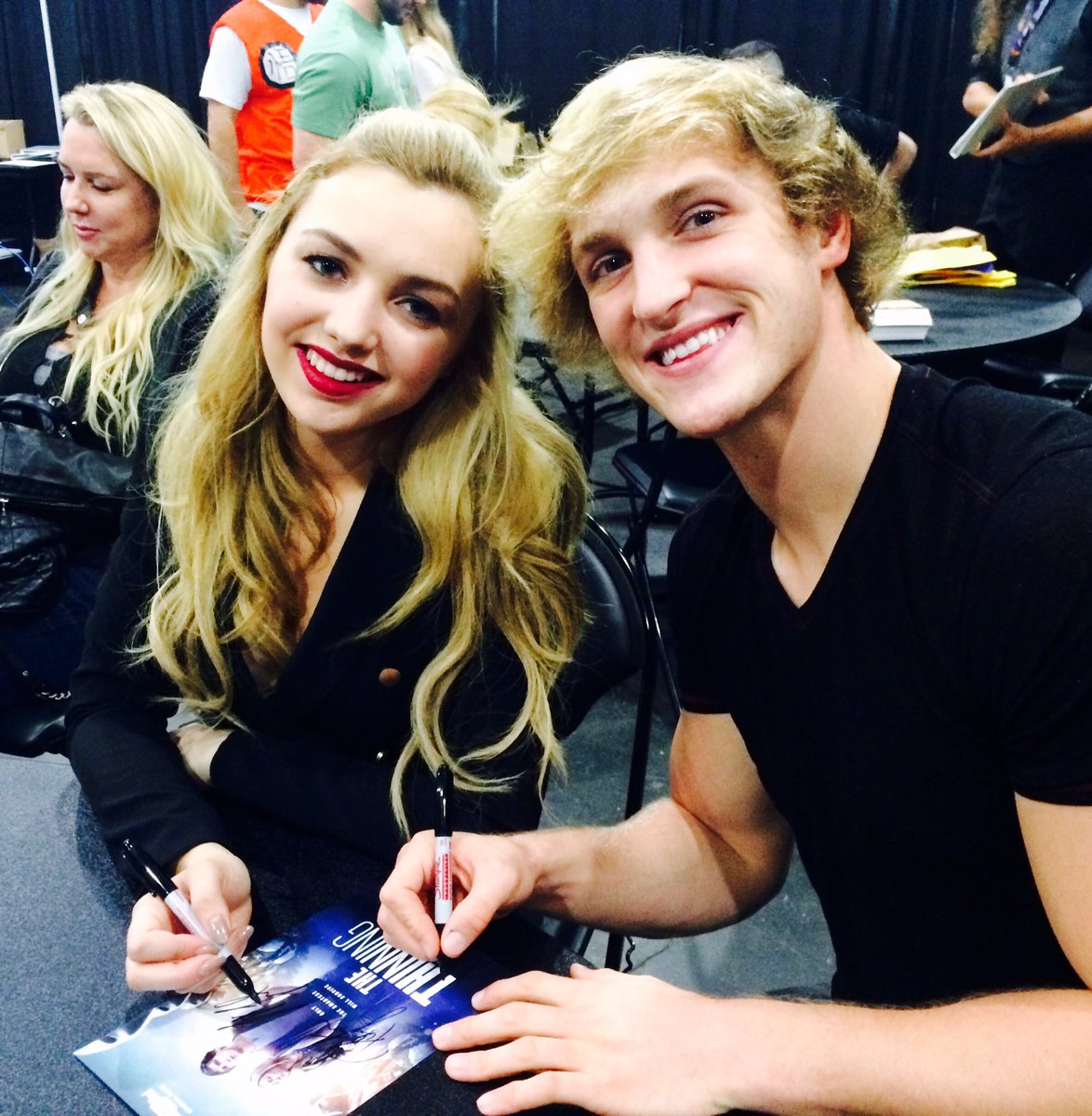 Peyton list and Logan Paul