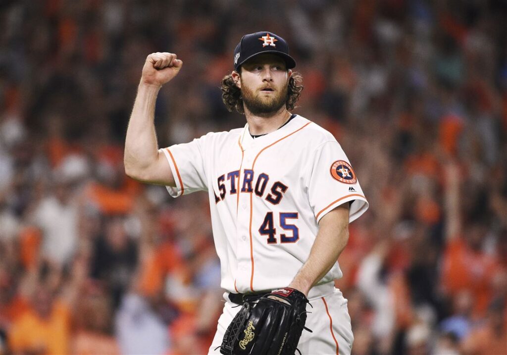 Gerrit Cole played for Astros