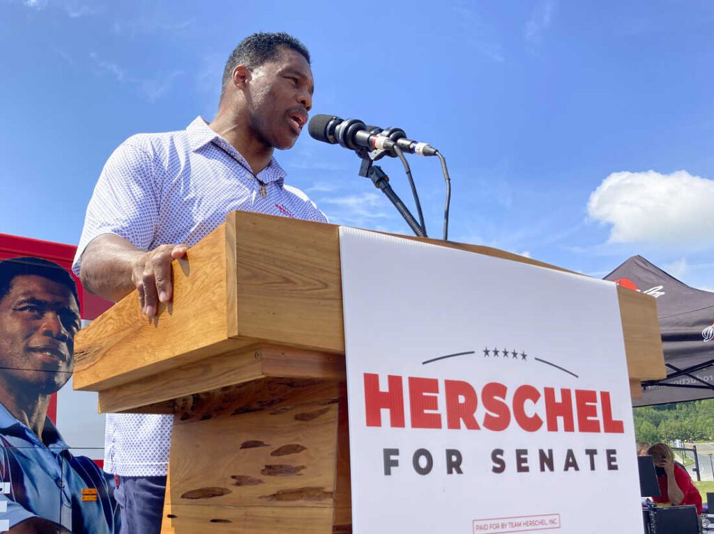 Herschel Walker speech for Senate elections