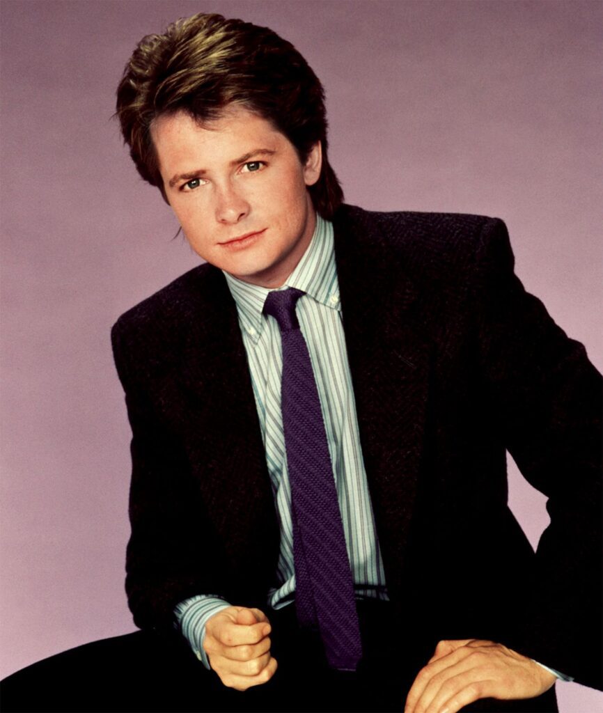 Michael J Fox in his teenage
