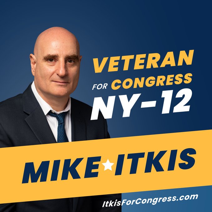 Mike Itkis election poster