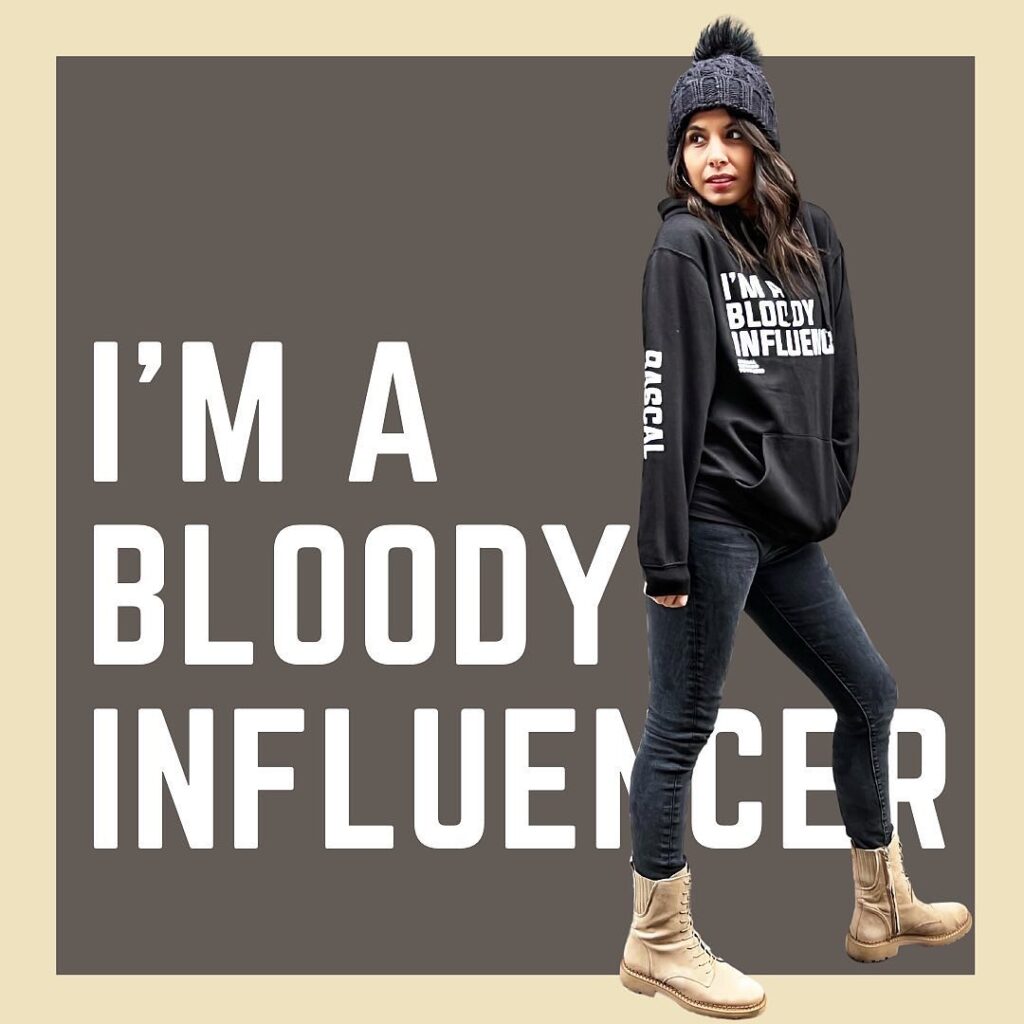 Sheena is an influencer