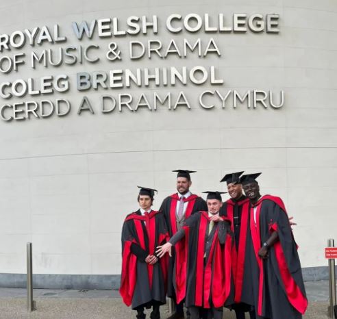 Calum Ross graduated from Royal Welsh College