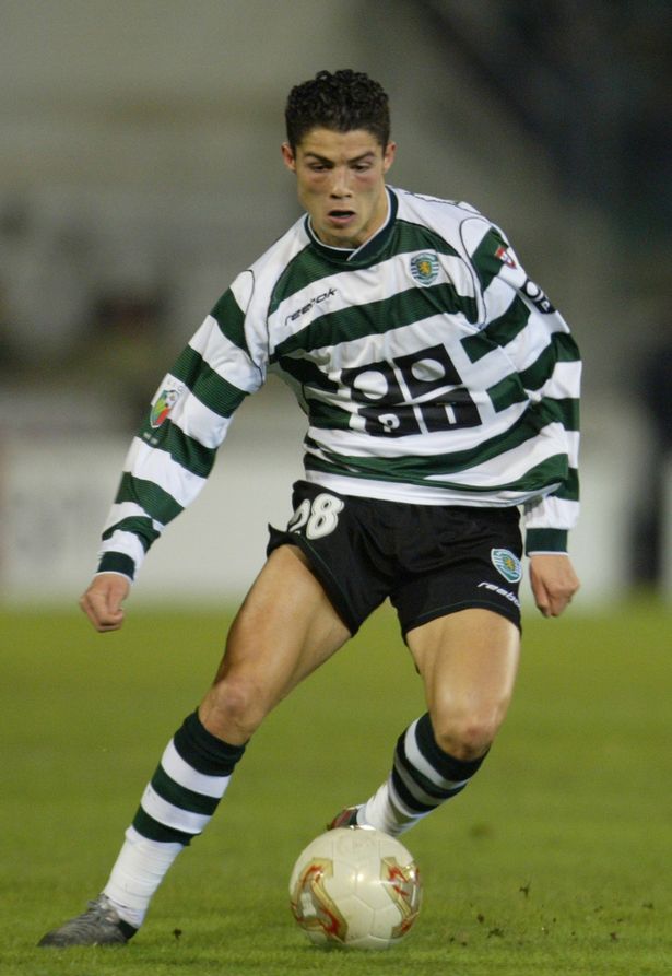 Cristiano played for Sporting Lisbon