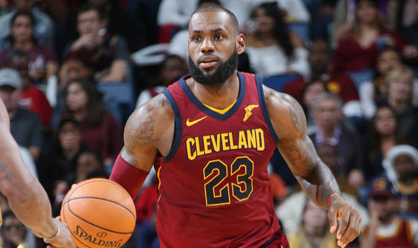 LeBron James played for the Cleveland Cavaliers