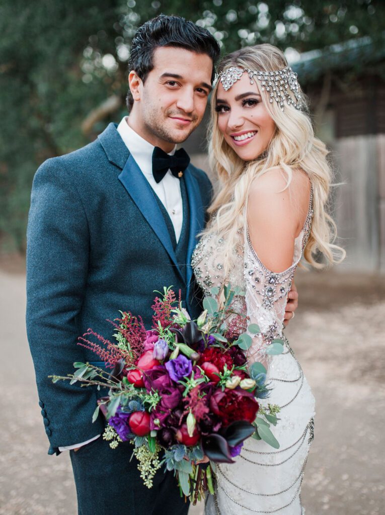 Mark Ballas with his wife BC Jean