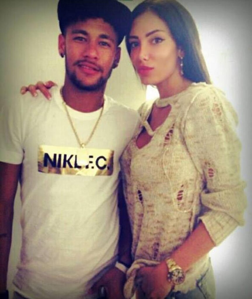 Neymar with Soraja