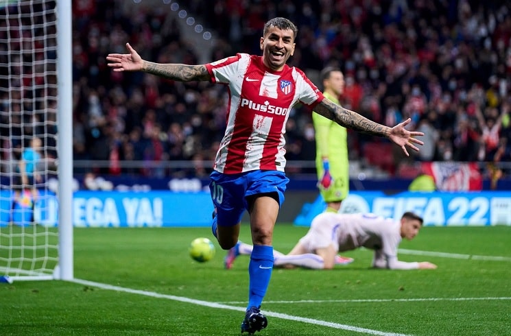 Angel Correa Played for Atlectico Madrid Club team