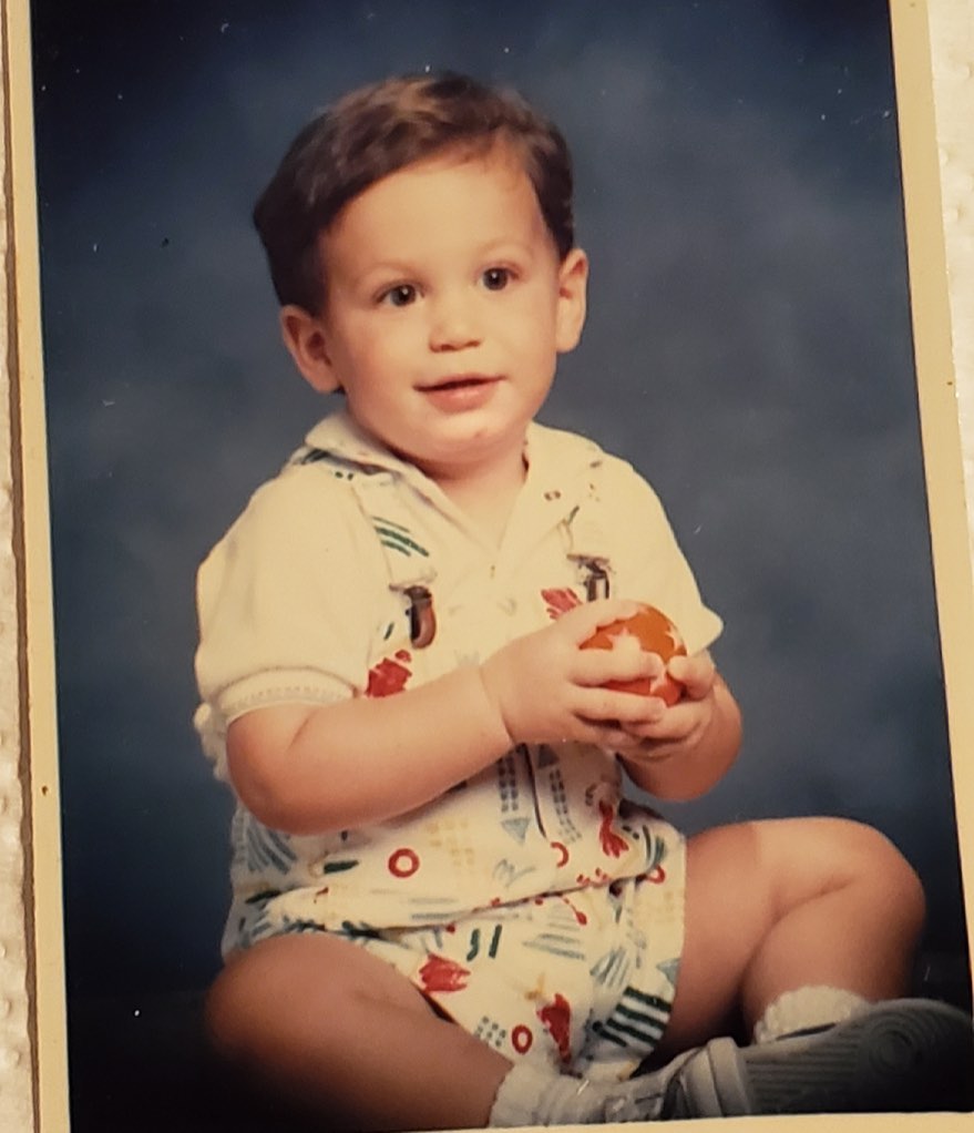 Brandon childhood photo
