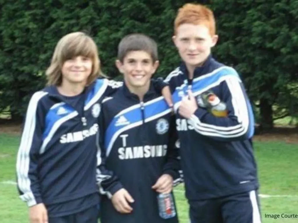 Christian Pulisic childhood photo with his friends