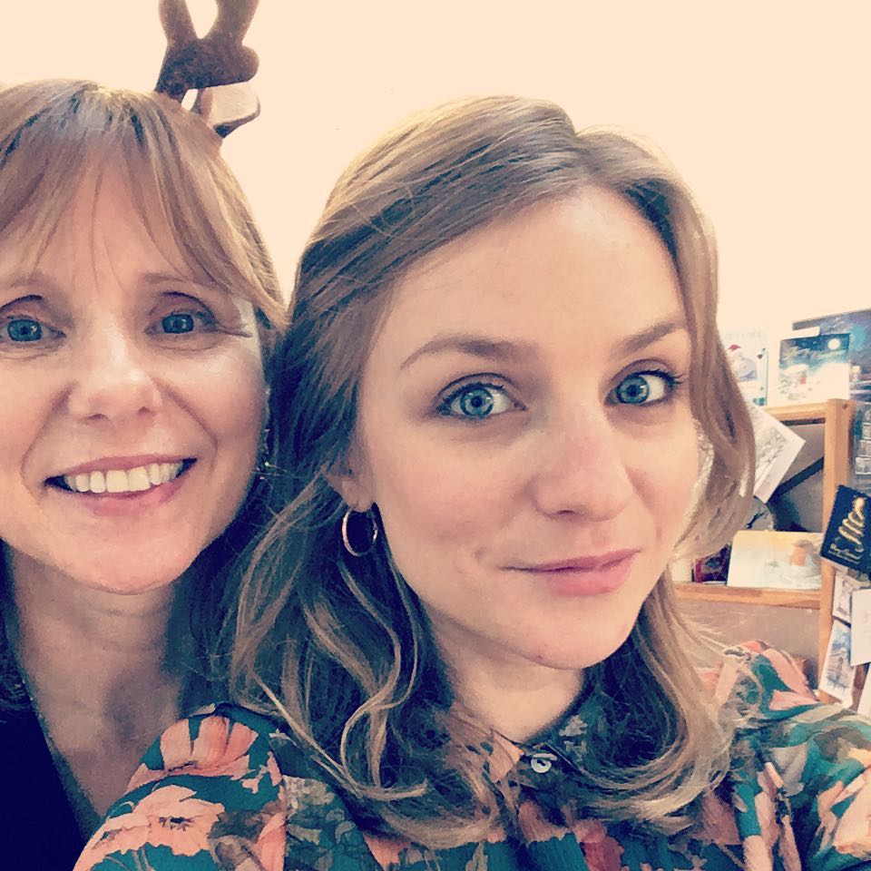 Faye Marsay with her mother