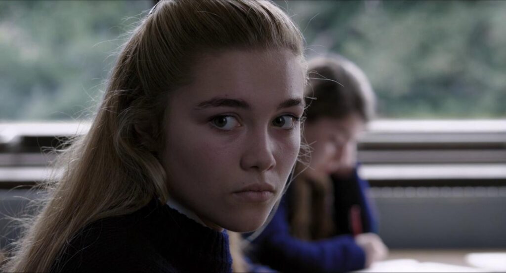 Florence Pugh acted in The Falling