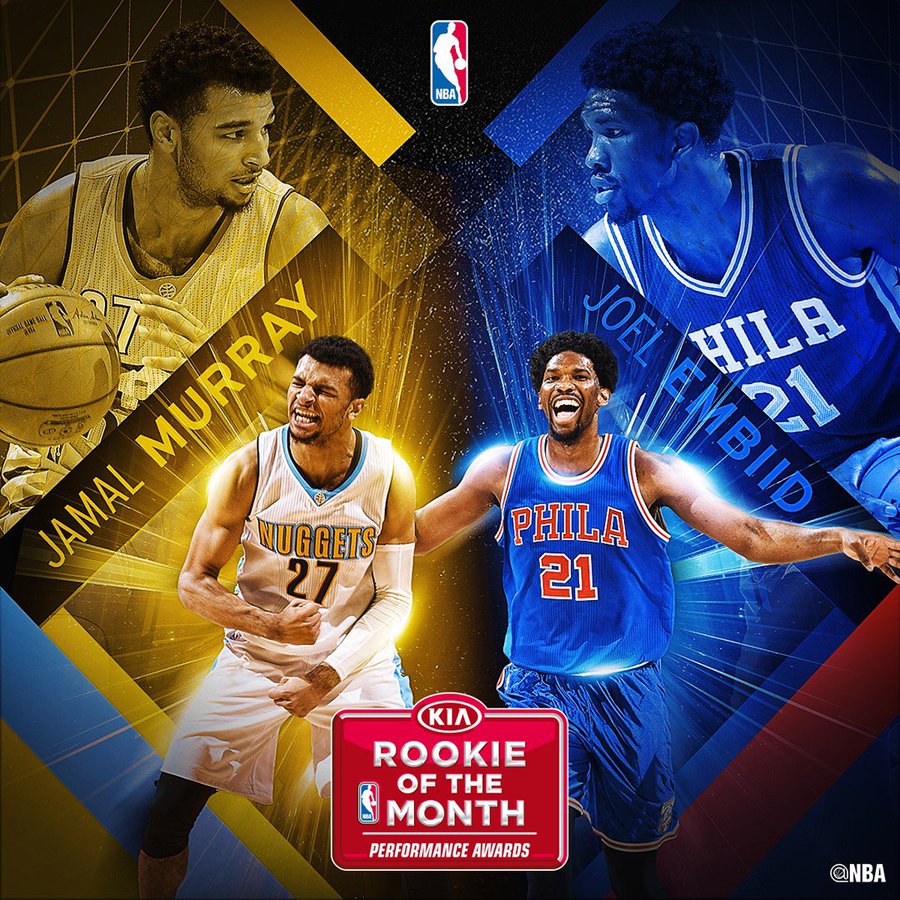Jamal Murray Western Rookie of the Month