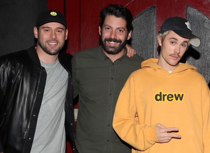 Jeremy with famous American singer Justin Bieber