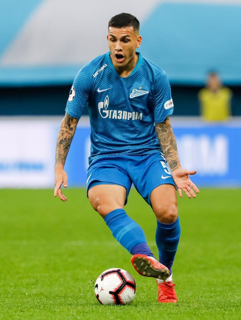 Leandro Played for Zenit Saint Club Team