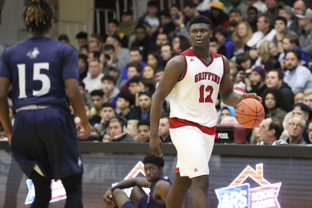 Zion Williamson Played for Griffins
