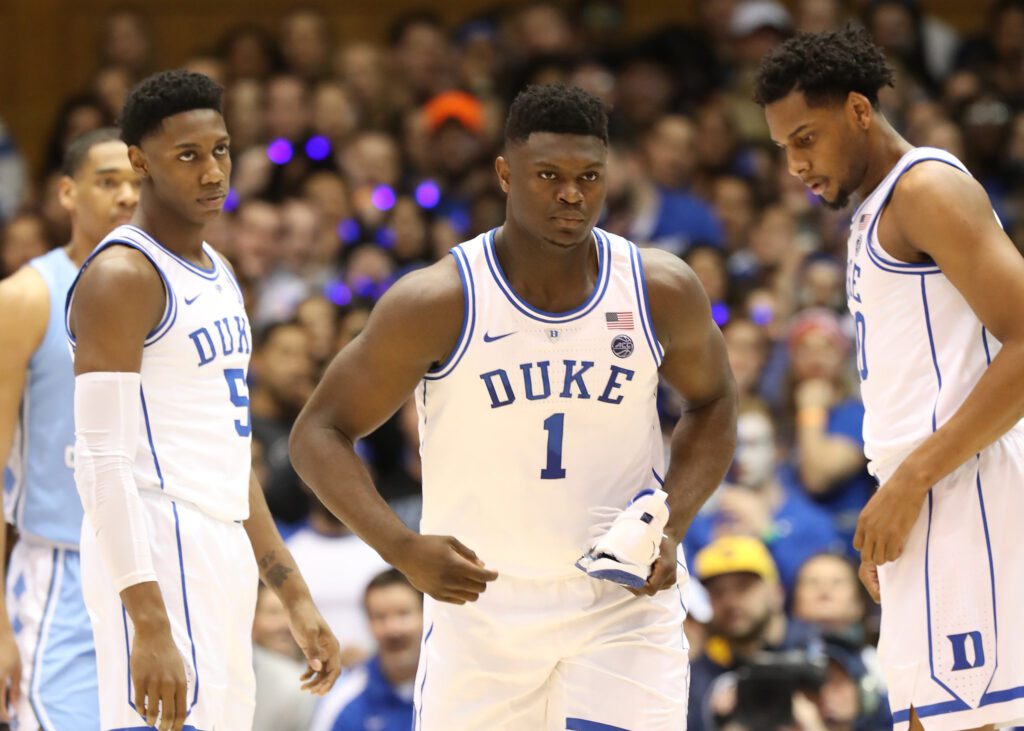 Zion Williamson Played for his college