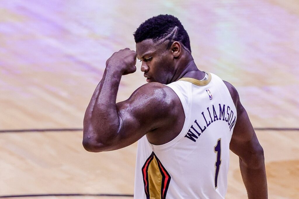 Zion Williamson played for New Orleans Pelicans