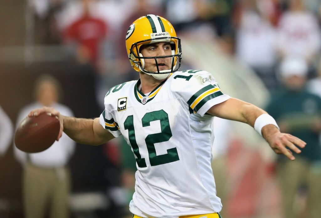 Aaron Rodgers played football for Green Bay Packers in 2010