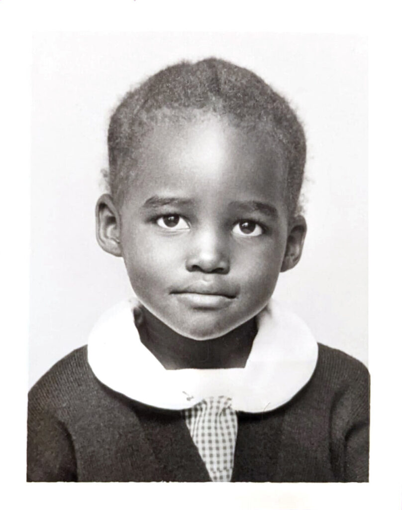 Childhood photo of Lupita Nyong’o