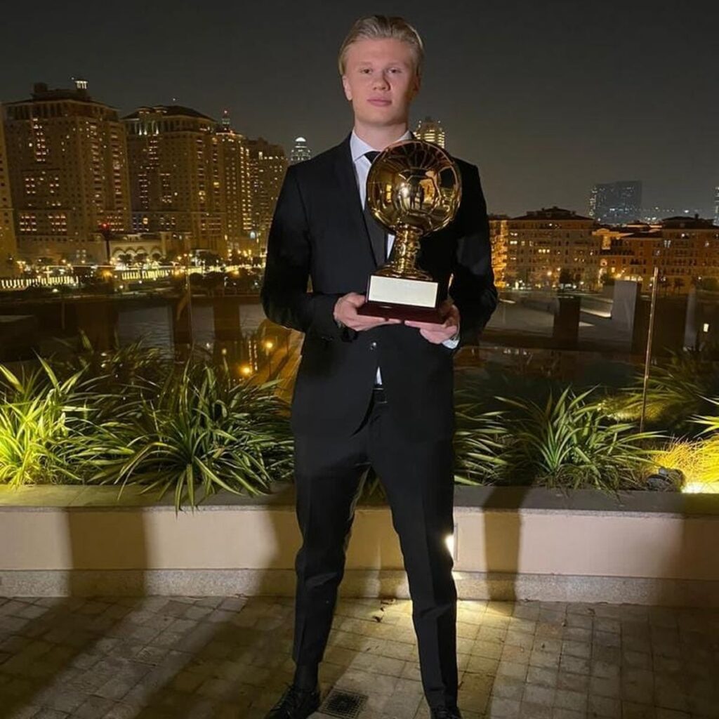 Erling wins Golden Boy award in 2020